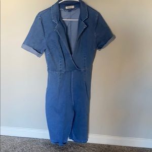 One Piece Denim Jump Suit!